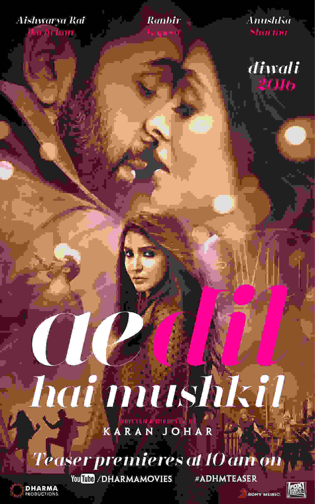 Ae Dil Hai Mushkil Poster