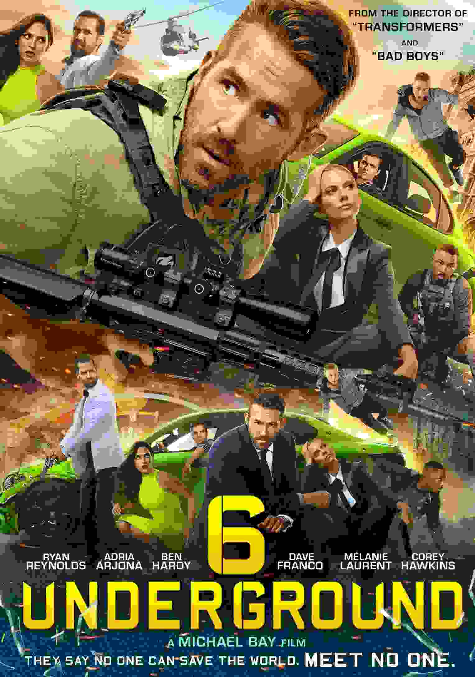 6 Under Ground Poster